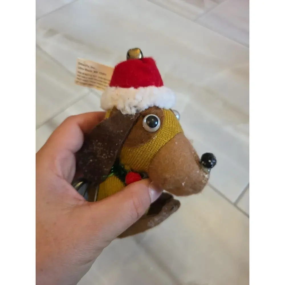 Sullivans Slinky Dog Hanging Ornament 5.5” Vintage Dillard's Christmas Decor - Picture 4 of 16